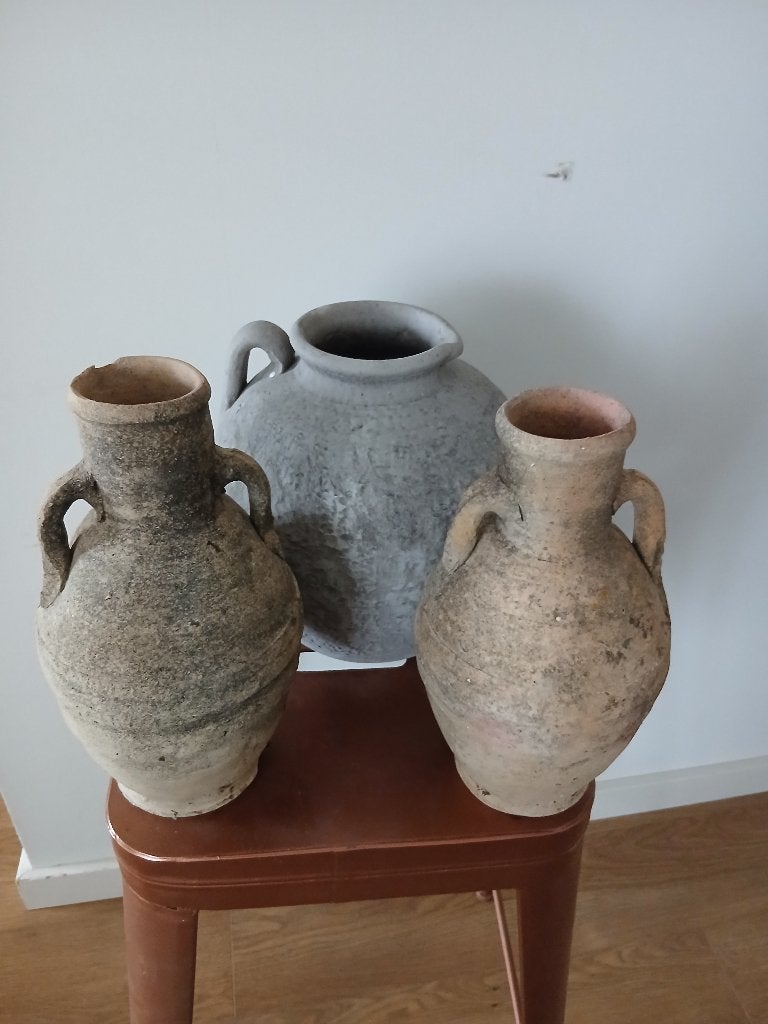 Vazen decoratie, Huis en Inrichting, Ophalen, Gebruikt, Meerkleurig, Geschikt voor droogbloemen