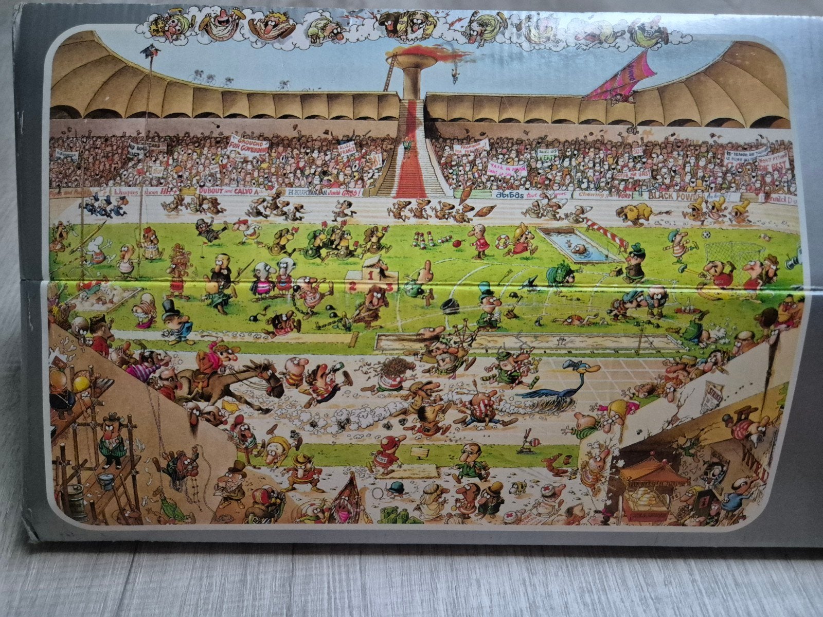 Commedia Olympica Heye Loup 1500 puzzel, Ophalen of Verzenden, 500 t/m 1500 stukjes, Gebruikt, Legpuzzel