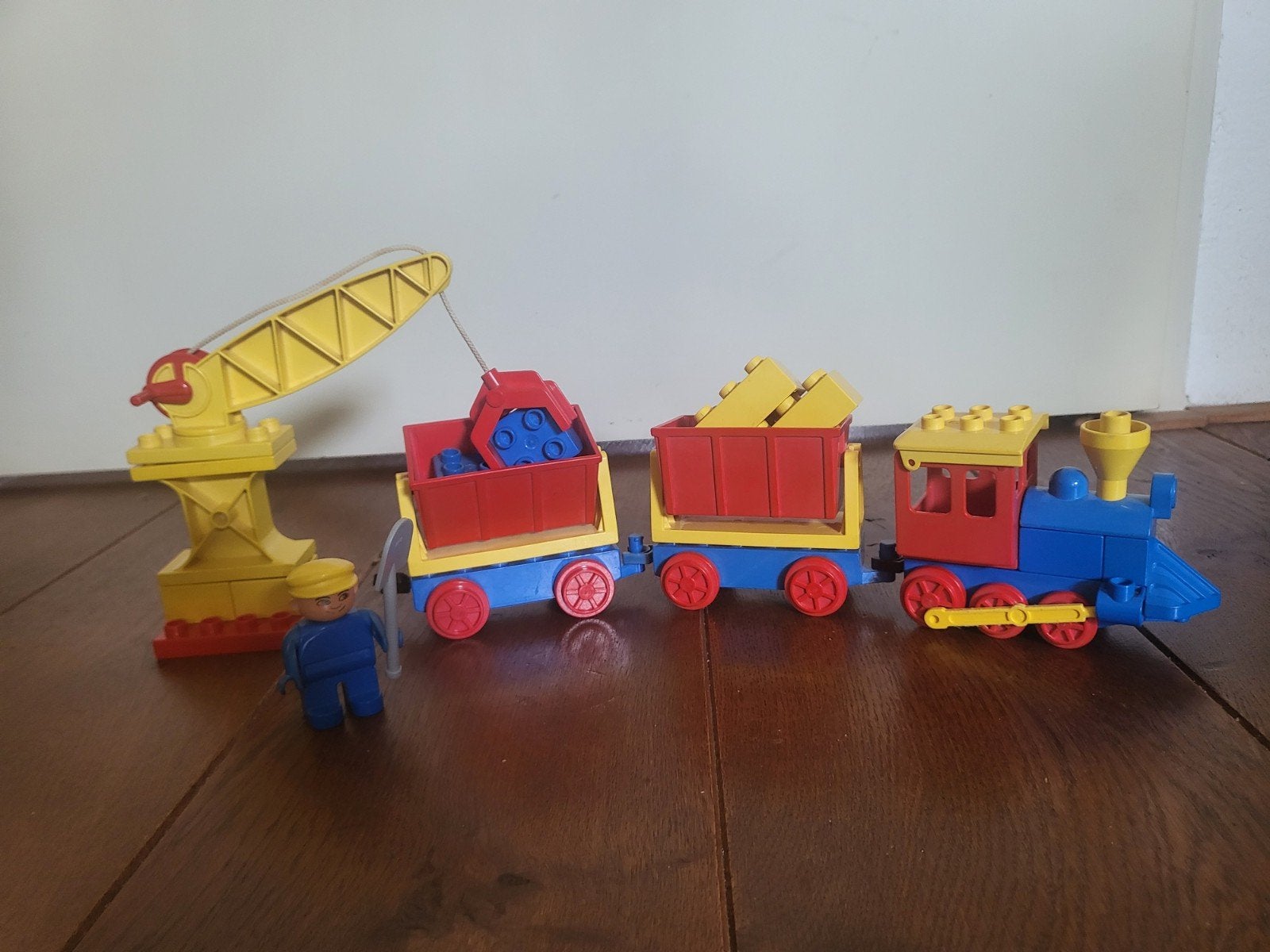 Lego Duplo vintage trein, Ophalen of Verzenden, Gebruikt