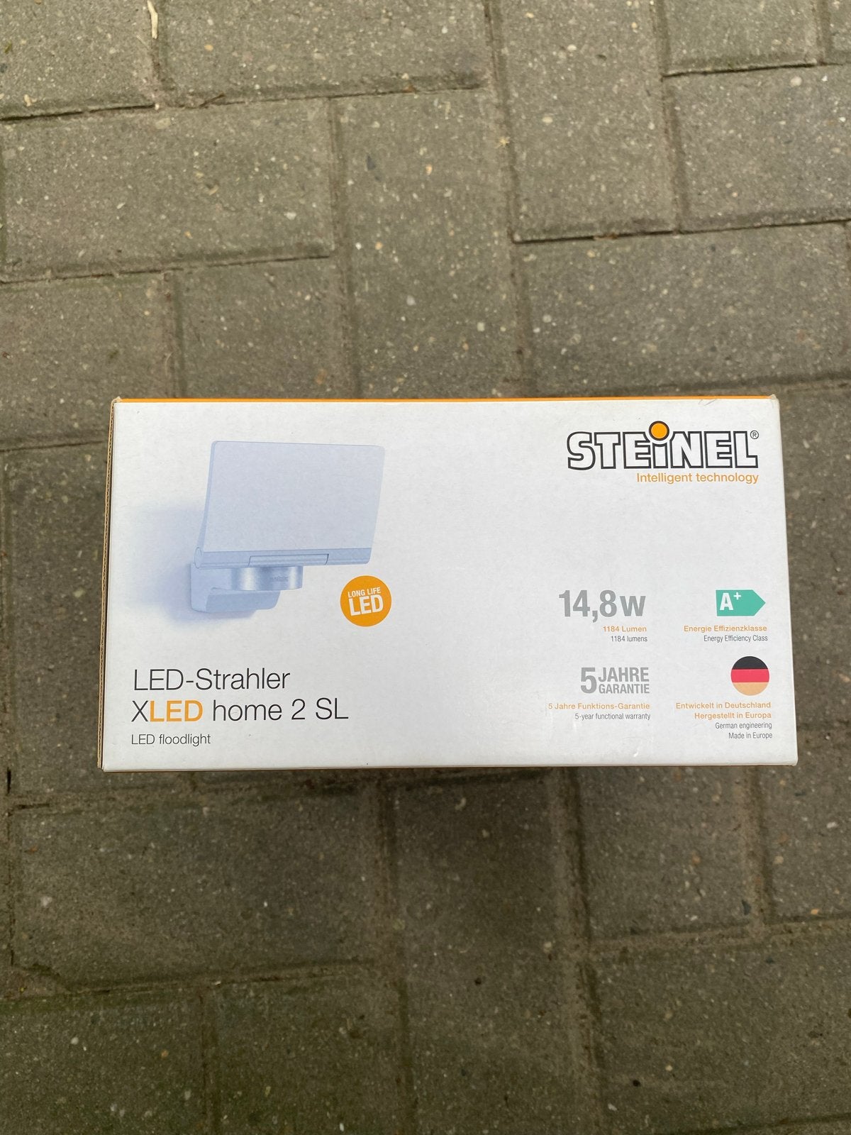 Steinel LED-Strahler XLED home 2 SL - Niet gebruik, Ophalen, Minder dan 50 watt, Wandlamp, Nieuw