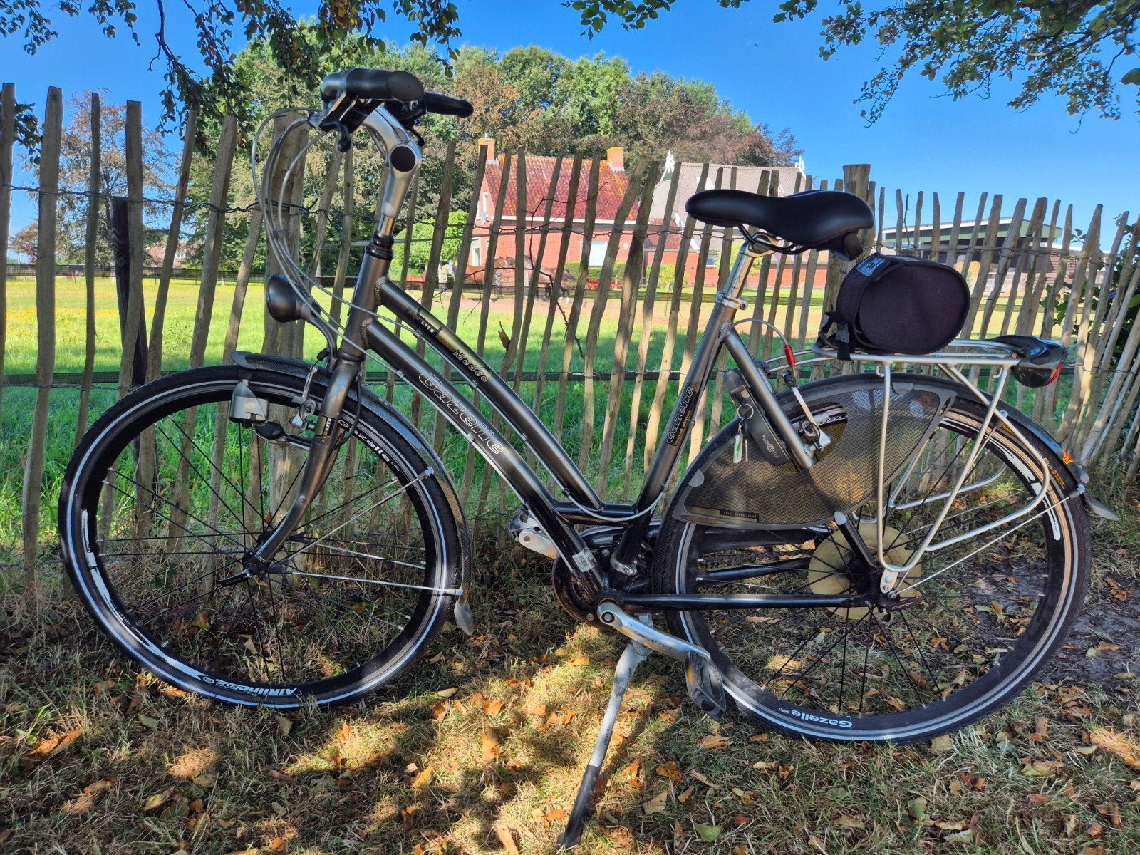 gazelle fiets maat 57, Ophalen, Gebruikt, Velgrem, 56 cm of meer