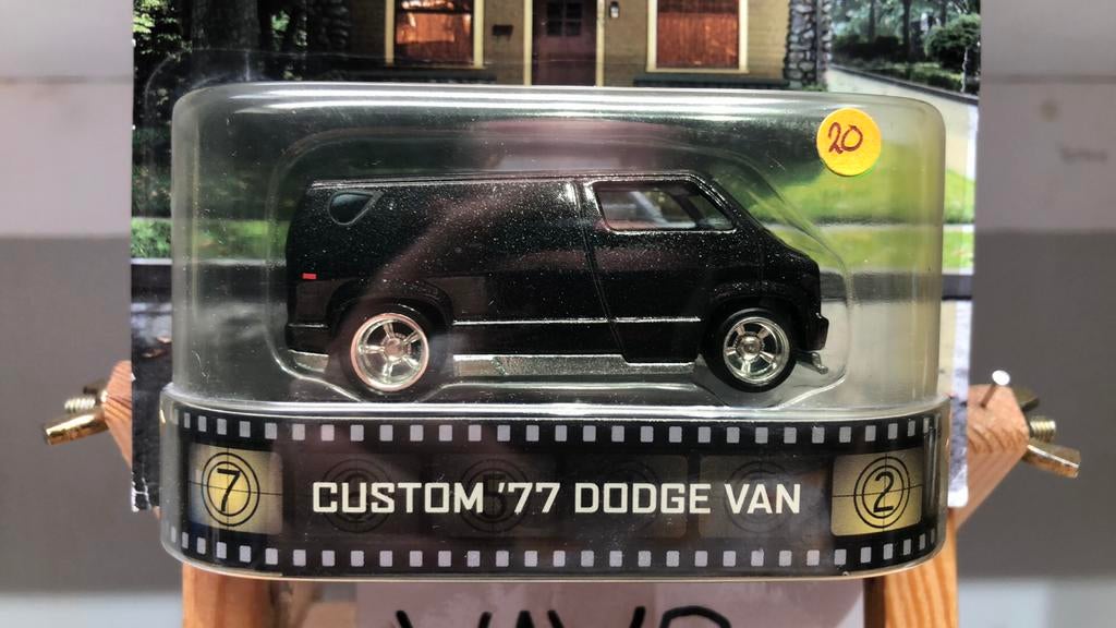 12 Dodge van busje Old school Hot Wheels Hotwheels VAVB new, Ophalen of Verzenden, Nieuw, Auto