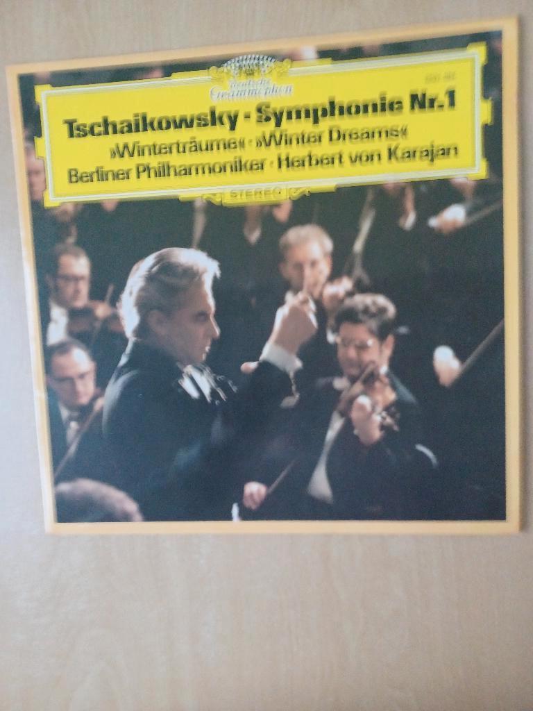 Tschaikowsky  -  Symphonie  Nr. 1   LP    ( VON KARAJAN ), Ophalen, Gebruikt, Romantiek, 12 inch