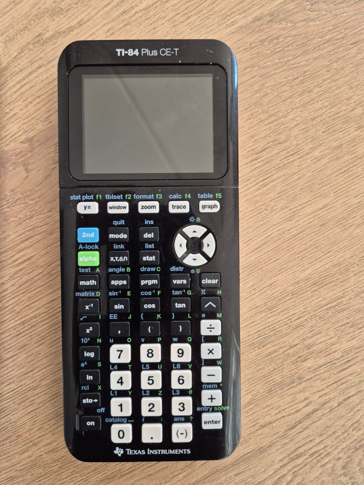 Grafische rekenmachine Texas Instruments, Ophalen, Grafische rekenmachine