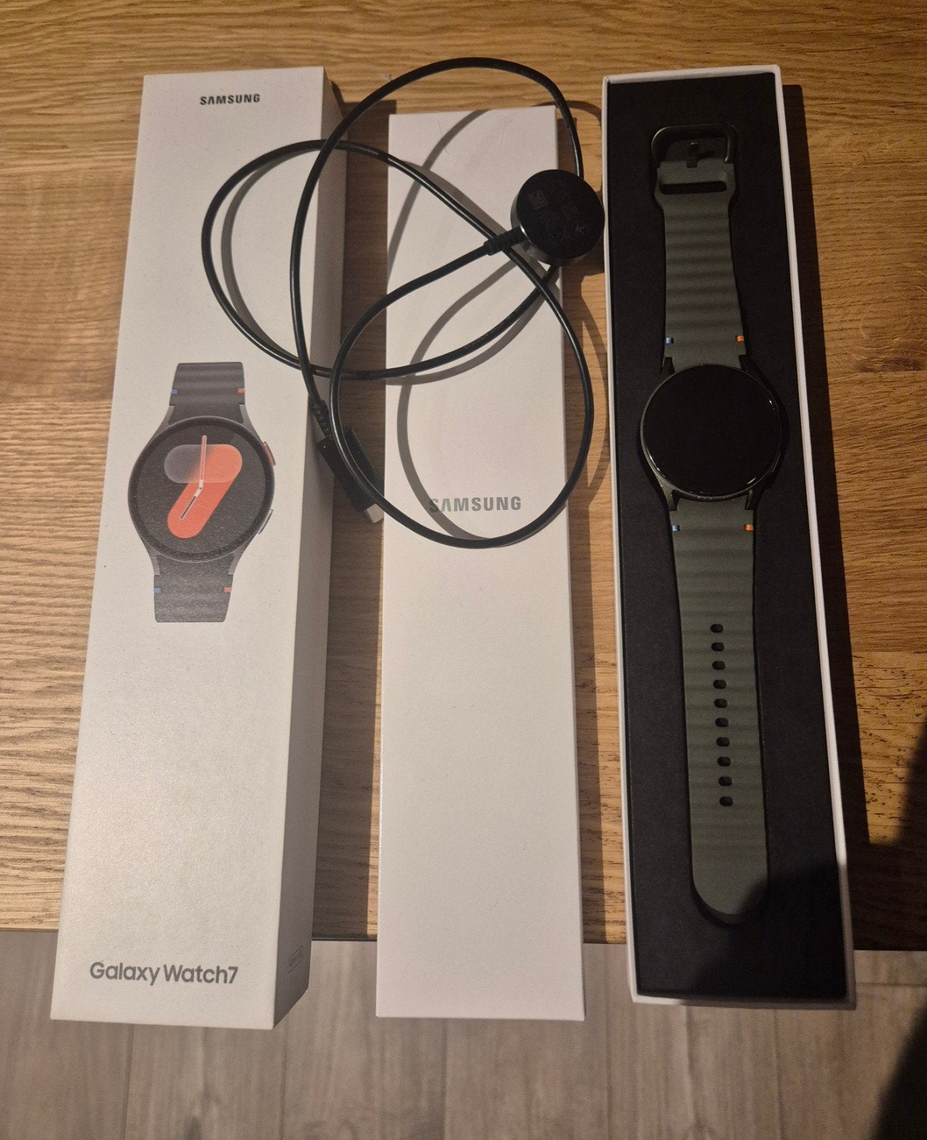 Samsung Galaxy Watch 7, Ophalen, Zo goed als nieuw, Samsung, Waterdicht