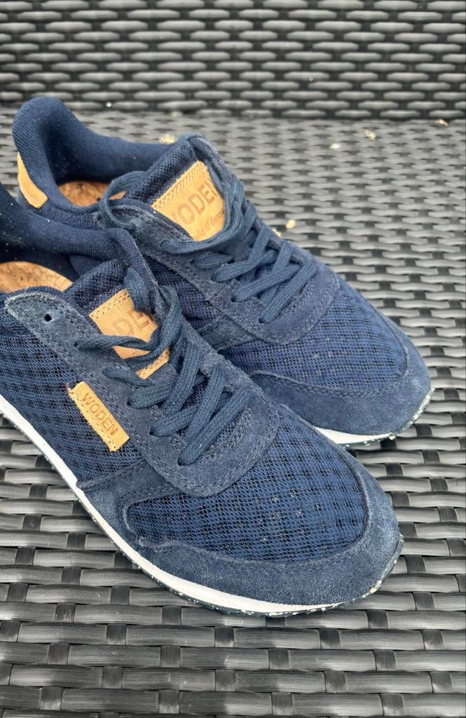 Woden sneakers maat 38 - Comfortabel en stijlvol, Ophalen of Verzenden, Gedragen, Blauw, Sneakers of Gympen