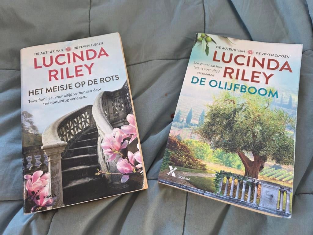 Lucinda Riley het meisje op de rots en de olijfboom, Ophalen of Verzenden, Zo goed als nieuw, Interieur en Design
