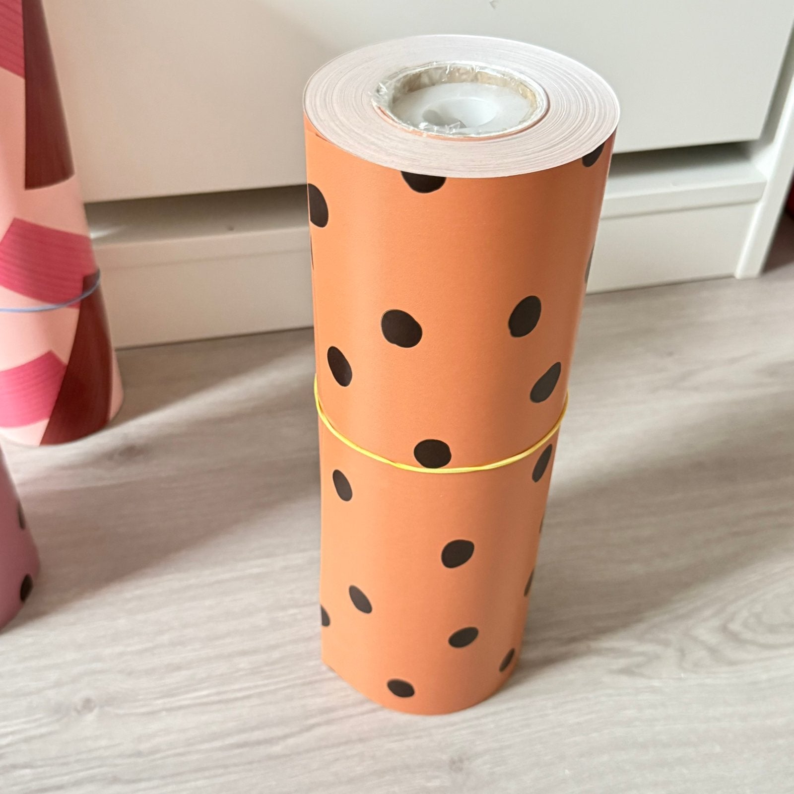 Toonbankrol Dots Oranje, Diversen, Ophalen of Verzenden, Zo goed als nieuw