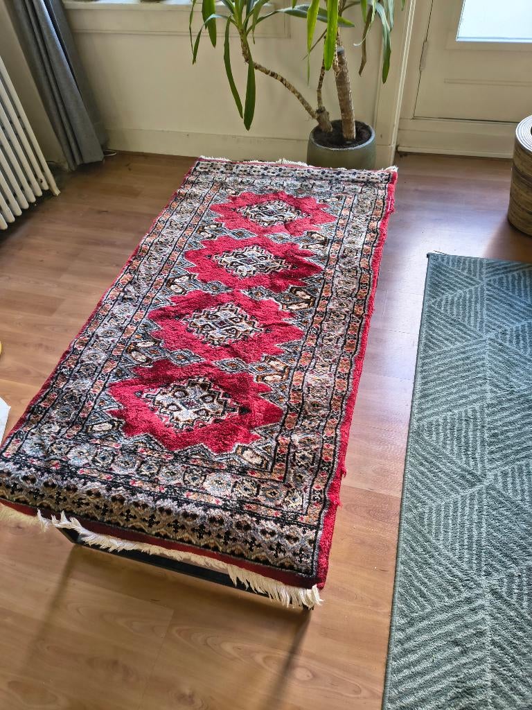 Kleed / loper rood 120x40, Huis en Inrichting, Minder dan 50 cm, Gebruikt, 100 tot 150 cm, Ophalen of Verzenden
