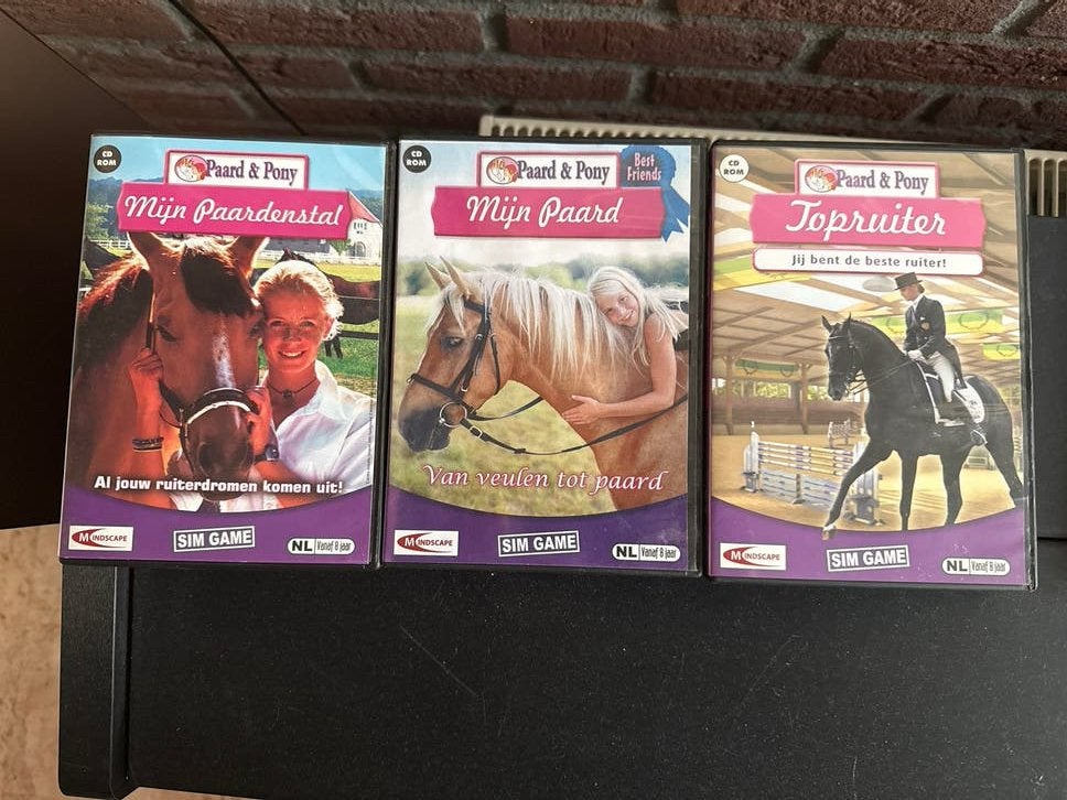 Paard & Pony PC CD-ROM Spellen Bundel (5 stuks), Gebruikt, 1 speler, Ophalen of Verzenden, Vanaf 3 jaar