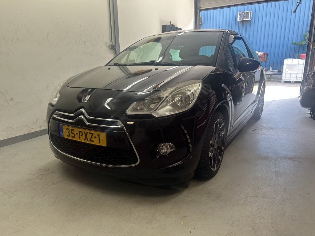 Citroën DS3 1.6 THP Sport Chic 156 PK Apple carplay, clima, Auto's, Euro 5, Zwart, Navigatiesysteem, Origineel Nederlands