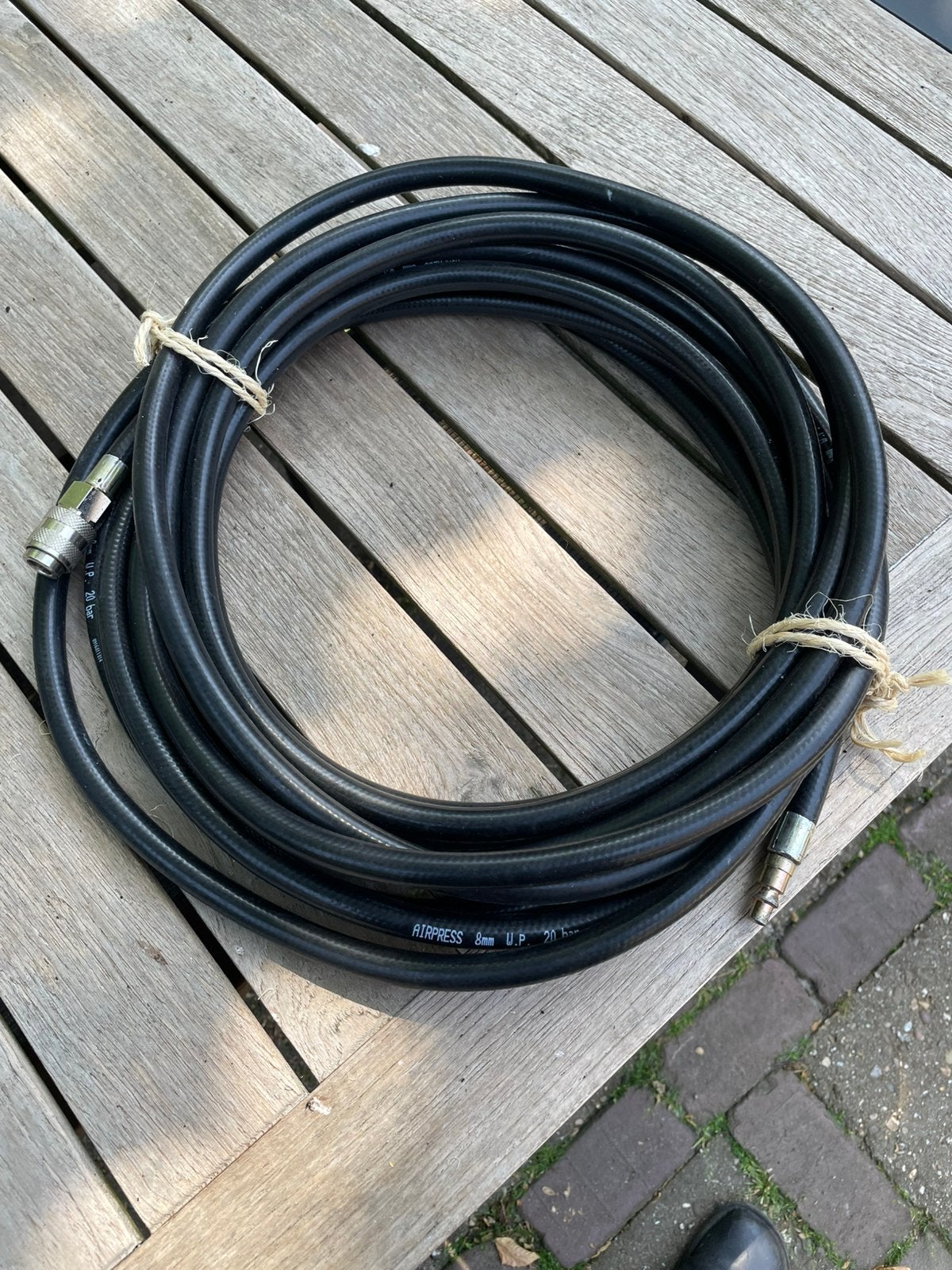 Persluchtslang 10m-8mm-20Bar, Doe-het-zelf en Verbouw, Ophalen of Verzenden, Zo goed als nieuw