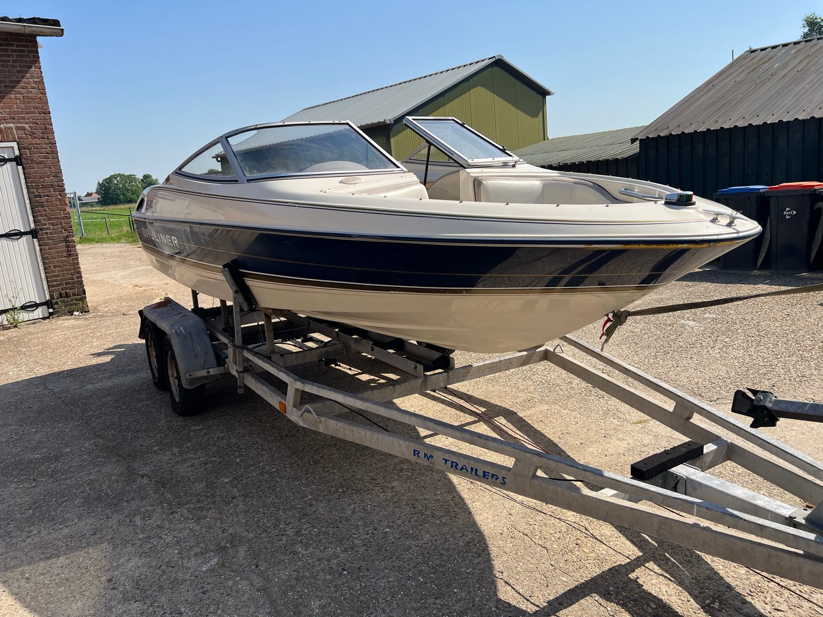 Bayliner 1750LS 1997 Speedboot, Ophalen, Gebruikt, Binnenboordmotor, Bayliner