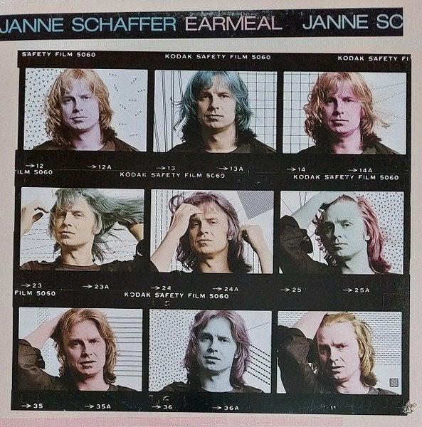 LP JANNE SCHAFFER - EARMEAL ( Rock, Jazz & Fusion Sweden ), LP, Gebruikt, Overige genres, Ophalen of Verzenden