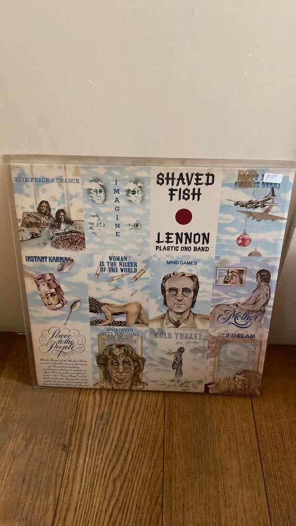 Lp john lennon, shaved fish, Ophalen of Verzenden, Zo goed als nieuw, Overige formaten