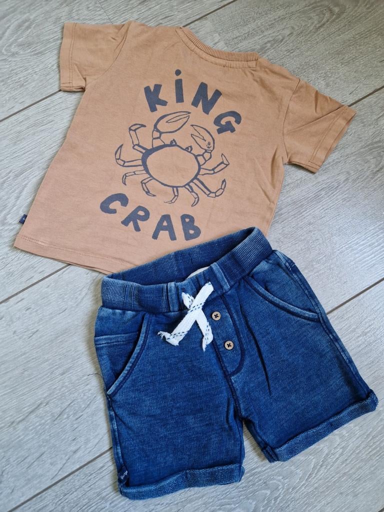 Feetje setje king crab maat 74, Ophalen of Verzenden, Zo goed als nieuw, Feetje, Jongetje