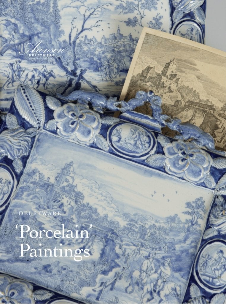 ‘Porcelain’ Paintings Delftware /schilderingen op porselein, Ophalen of Verzenden, Nieuw, Overige onderwerpen