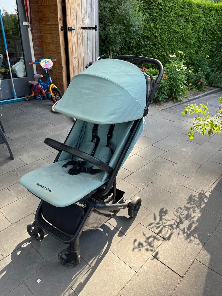 Easywalker miley buggy jade groen, Kinderen en Baby's, Ophalen, Gebruikt, Overige merken, Verstelbare rugleuning