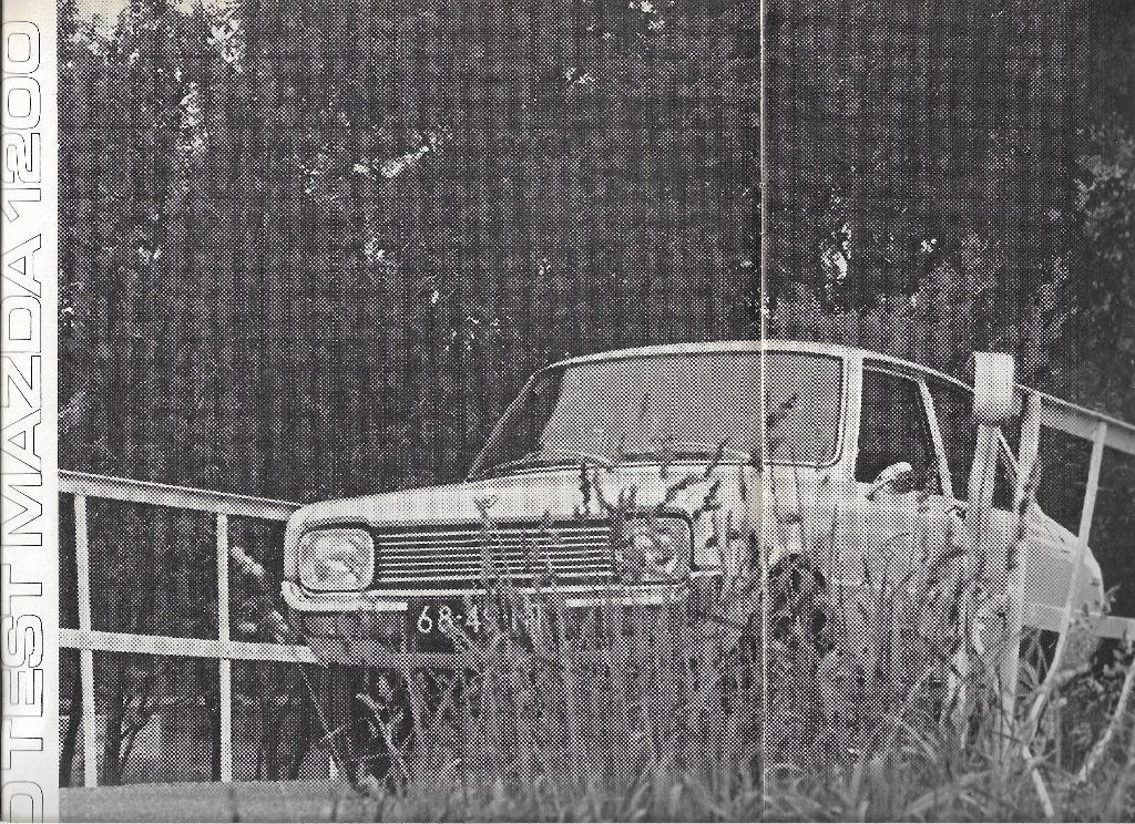 Roadtest MAZDA 1200, Autovisie 1969., Mazda, Nieuw, Ophalen of Verzenden, Autovisie