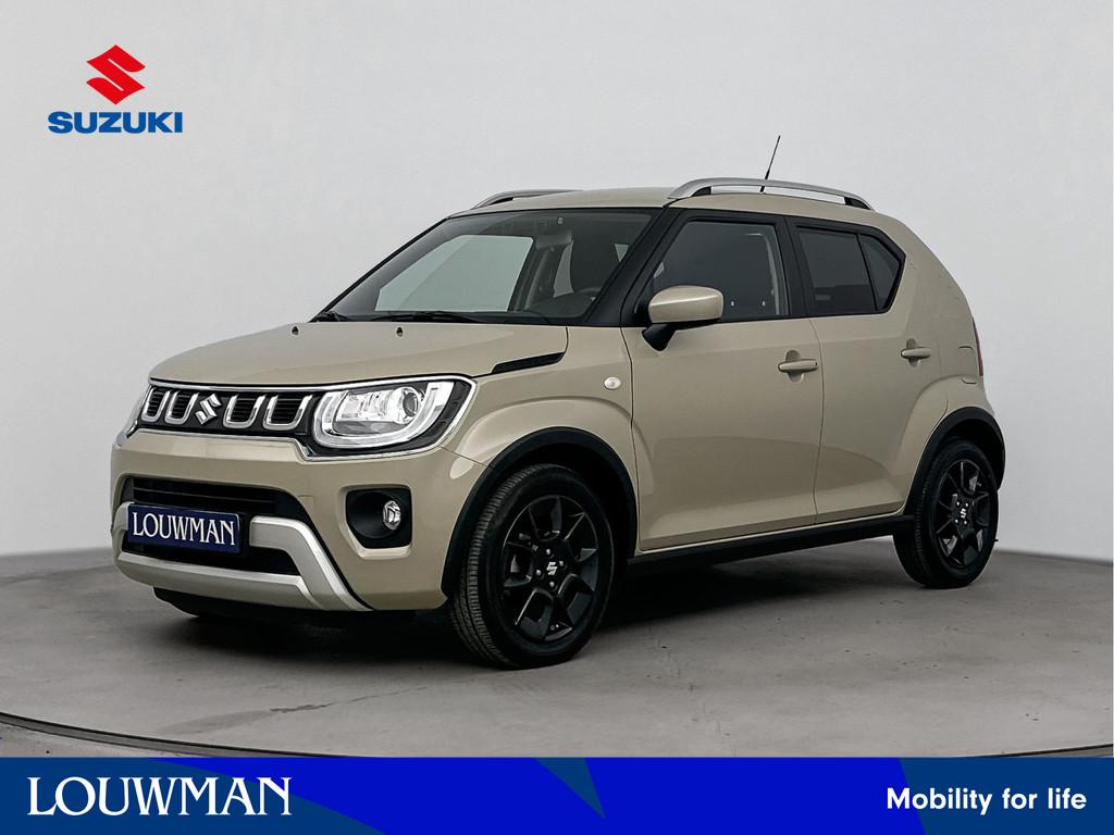 Suzuki Ignis 1.2 Smart Hybrid Select Automaat | Stoelverwarm, Auto's, Suzuki, Stof, Gebruikt, Zwart, 4 cilinders