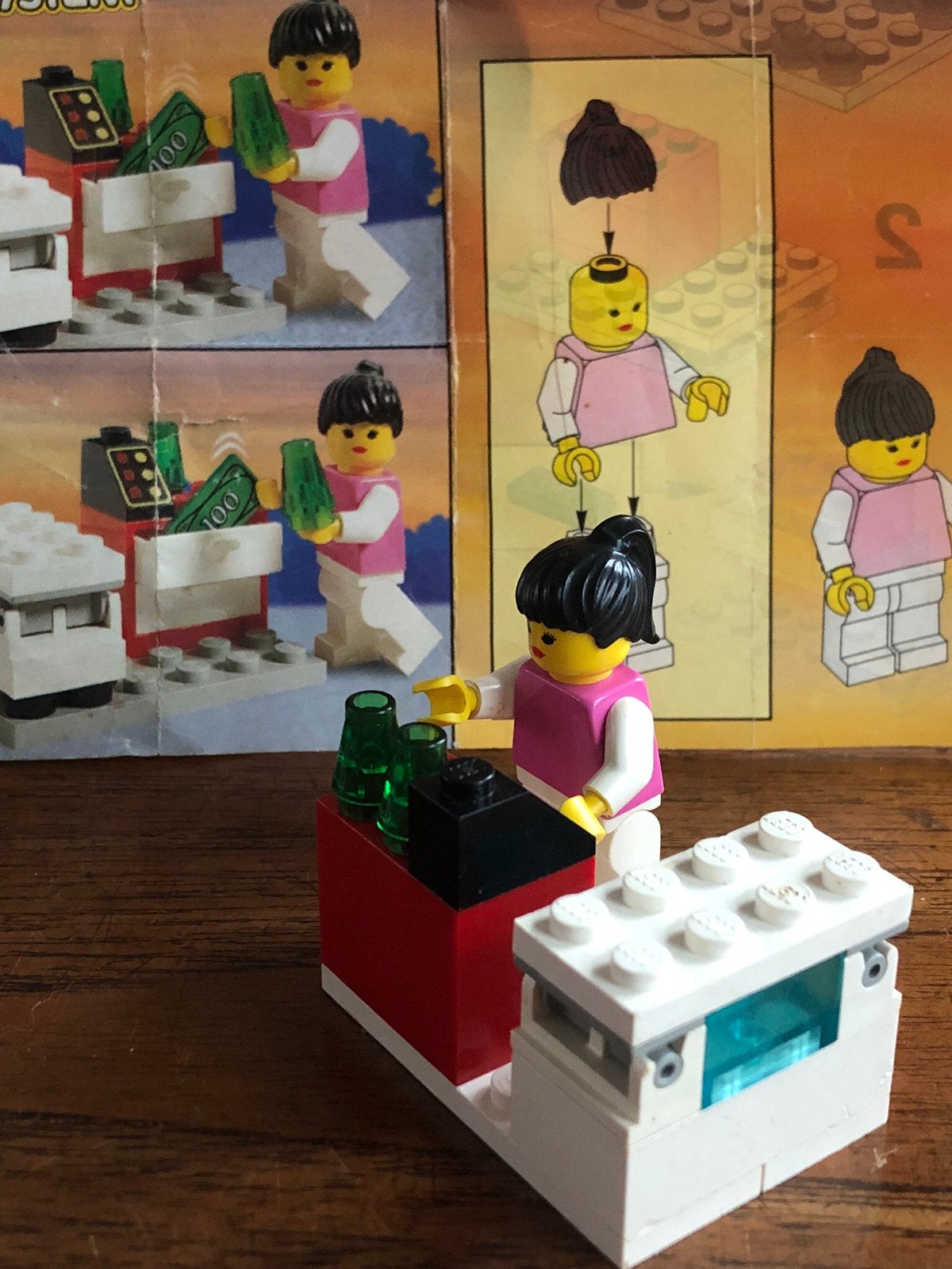 Ijswinkeltje lego 2885, Lego, Ophalen of Verzenden, Inclusief extra onderdelen, Zo goed als nieuw