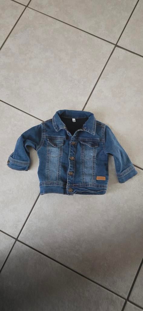 Donkerblauw spijkerjasje voor jongens en meisjes maat 68, Ophalen of Verzenden, Gebruikt, Zeeman, Jongetje of Meisje