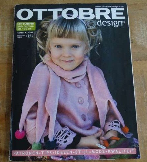 Ottobre Kids nr. 6 winter 2007 maat 40 prematuur t/m 170, Verzenden, Zo goed als nieuw, Kind, Overige merken
