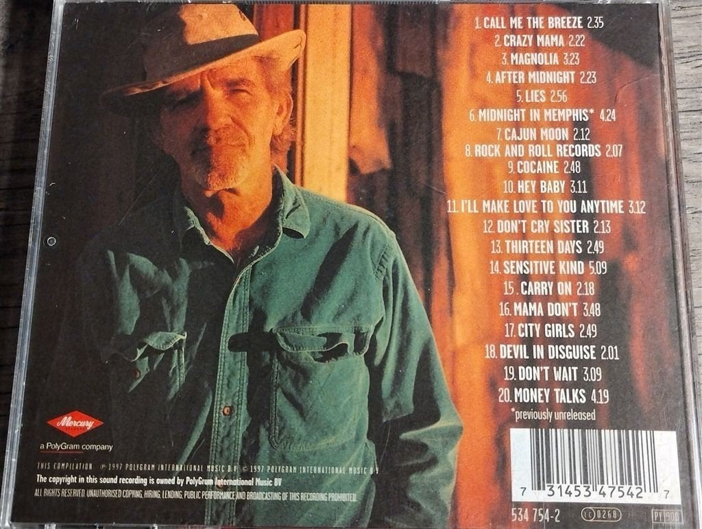 J.J. Cale - The Very Best Of, Ophalen of Verzenden, Zo goed als nieuw, Jazz