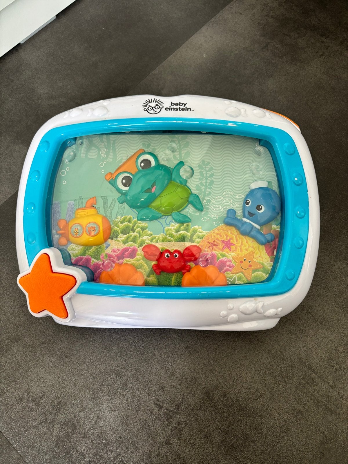 Baby Einstein Baby TV aquarium met licht en geluid, Ophalen of Verzenden, Zo goed als nieuw, Overige typen, Met licht