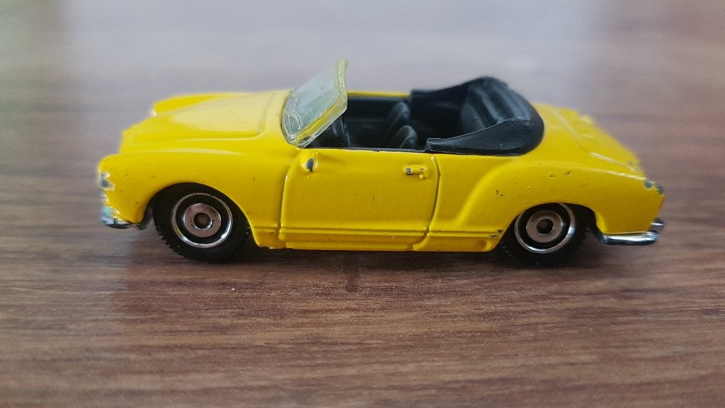 Volkswagen Karmann Ghia Modelauto Matchbox Convertible 1969, Ophalen of Verzenden, Gebruikt, Auto