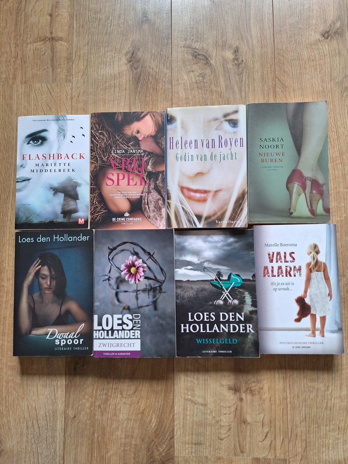 Thrillers Loes den Hollander, Saskia Noort, Heleen van Royen, Ophalen of Verzenden, Gelezen
