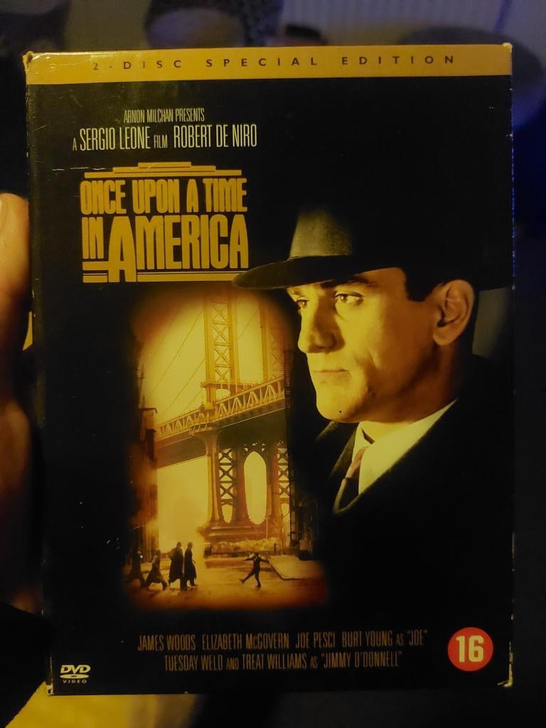 (🔝film)Once upon a time in america, Vanaf 16 jaar, Ophalen of Verzenden, Zo goed als nieuw
