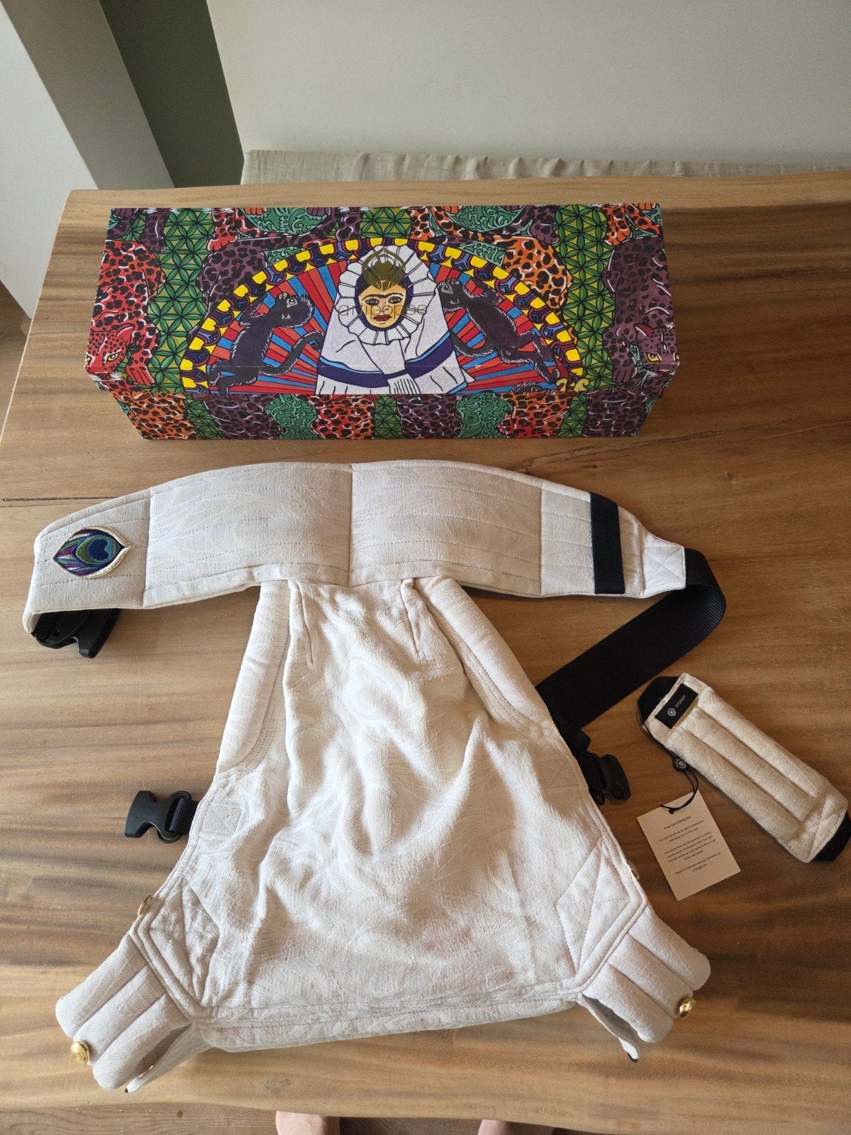 Artipoppe draagzak Zeitgeist Argus Oat, Overige merken, Buik of Rug, Ophalen of Verzenden, Zo goed als nieuw