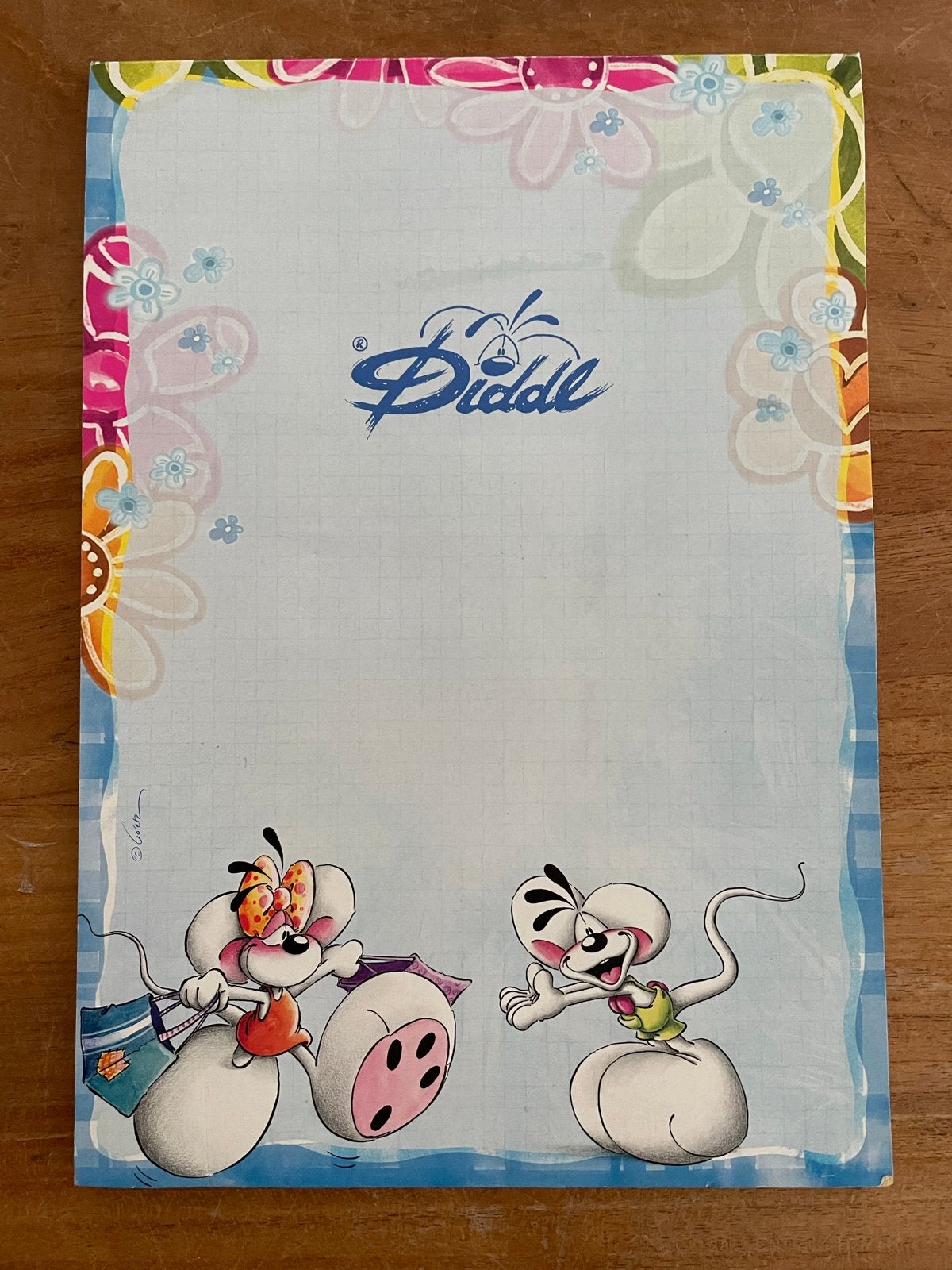 Diddl blok - Crazycool zonder folie, Verzamelen, Diddl, Ophalen of Verzenden, Diddl, Zo goed als nieuw, Papier, Kaart of Schrift