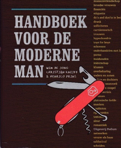 Christjan Knijff e.a. - Handboek voor de moderne man, Boeken, Gezondheid, Dieet en Voeding, Ophalen of Verzenden, Zo goed als nieuw