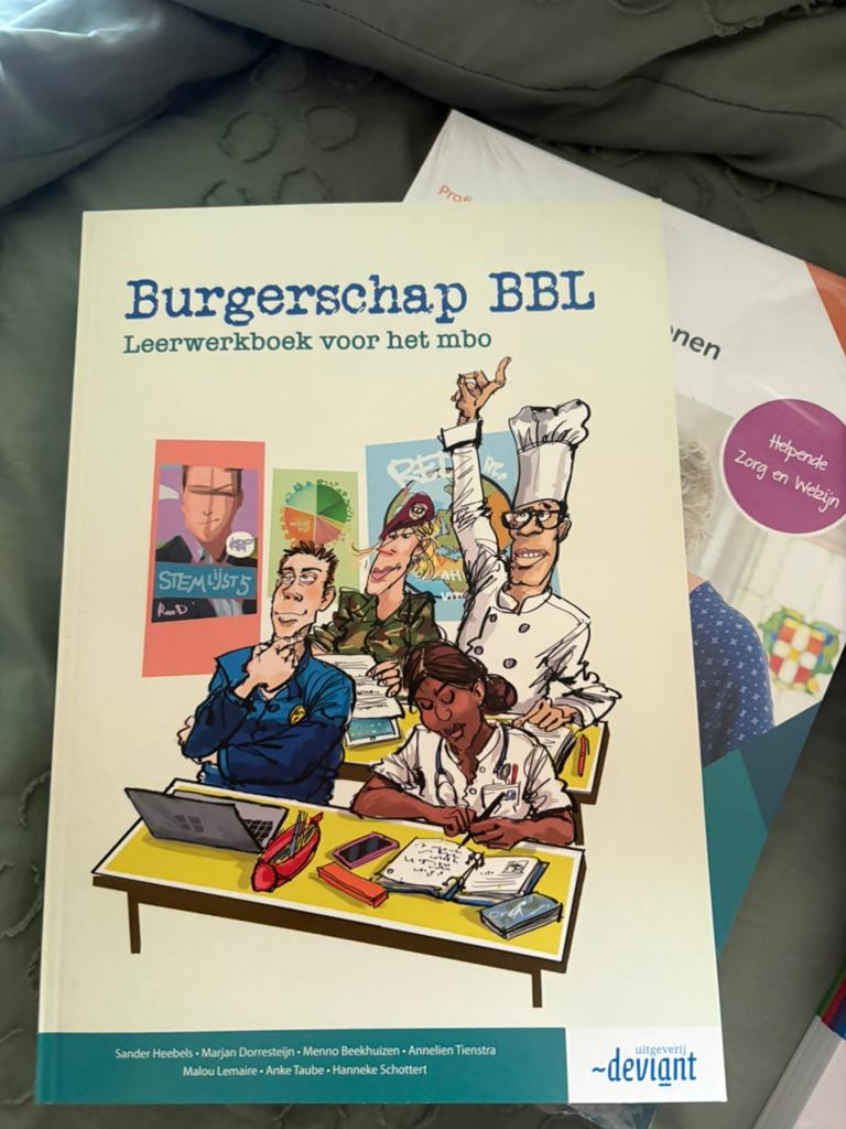 Burgerschap boek bbl, Boeken, Ophalen of Verzenden, Zo goed als nieuw