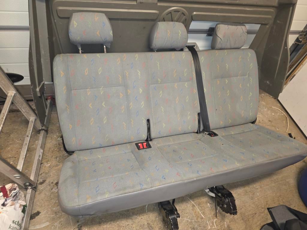 Achterbank voor Volkswagen Transporter T4 (Gebruikt), Auto-onderdelen, Interieur en Bekleding, Ophalen of Verzenden, Volkswagen