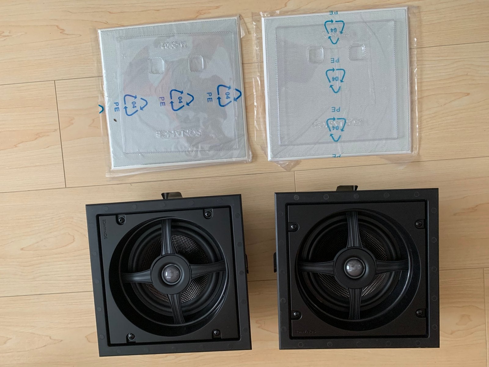 2x Sonance by Sonos In-Wall / Ceiling speakers (VP65S)., Audio, Tv en Foto, Luidsprekers, Ophalen, Stereo speakers, 120 tot 150 watt