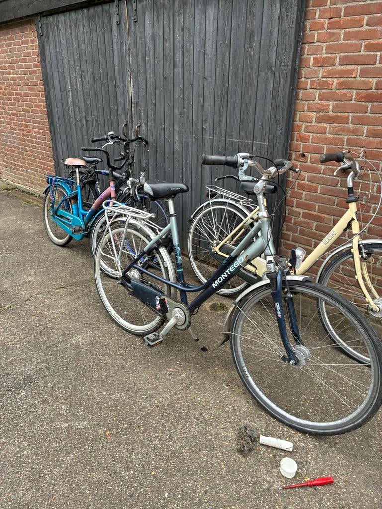 Vier damesfietsen, Montego is in orde, Fietsen en Brommers, Overige merken, Versnellingen, Ophalen of Verzenden, 53 tot 56 cm