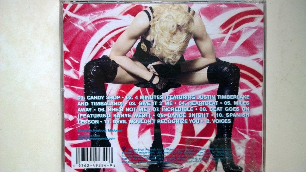 Madonna - Hard Candy, Cd's en Dvd's, Ophalen of Verzenden, Zo goed als nieuw, Pop, Album