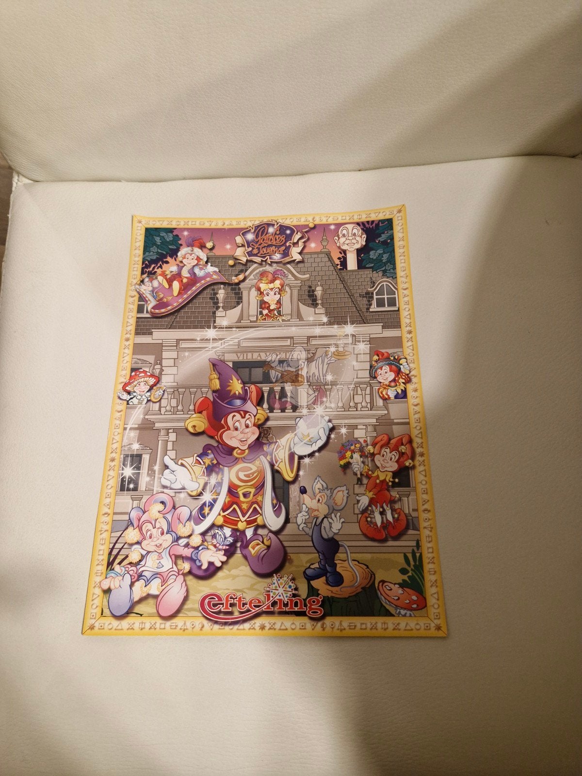 Efteling Lord of Light poster 21x30cm, Ophalen of Verzenden, Zo goed als nieuw, Overige typen