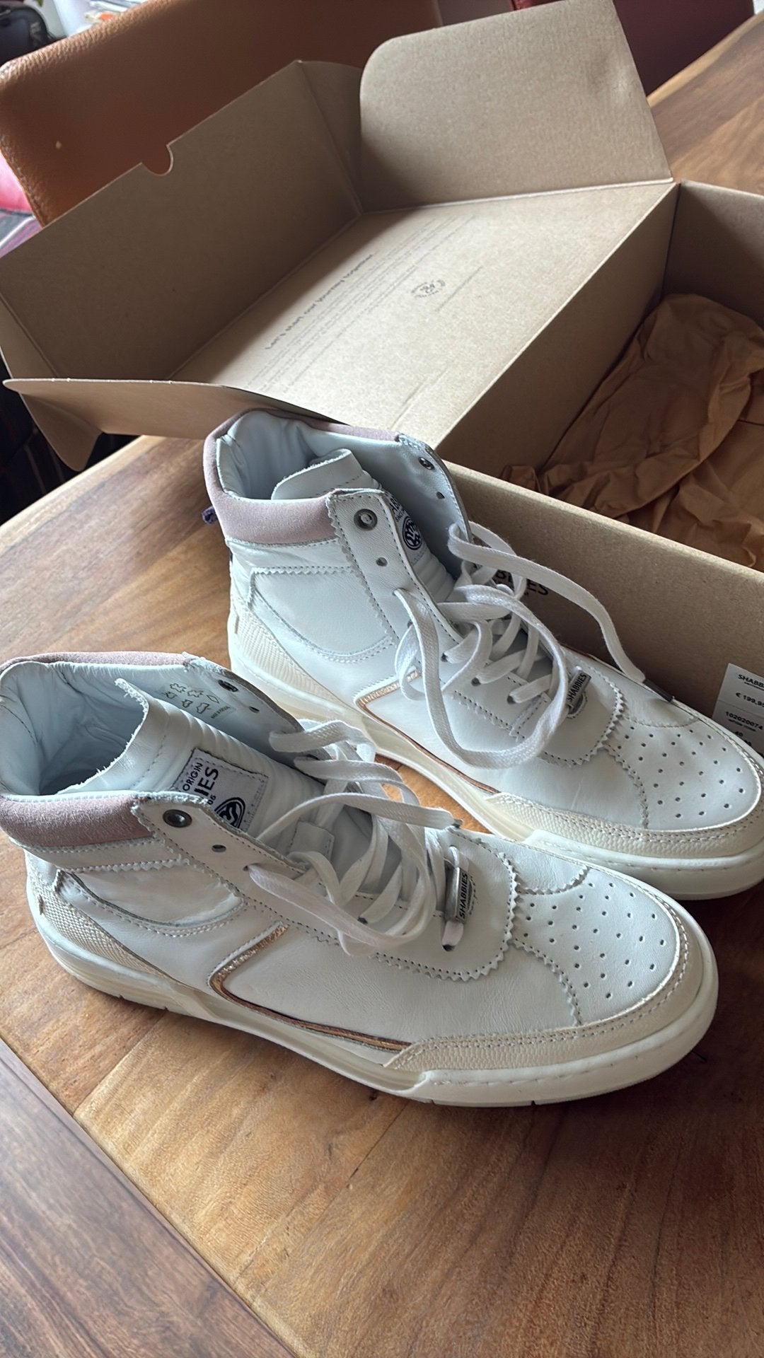 Nieuwe Shabbies Amsterdam schoenen, maat 40, Ophalen of Verzenden, Nieuw, Wit