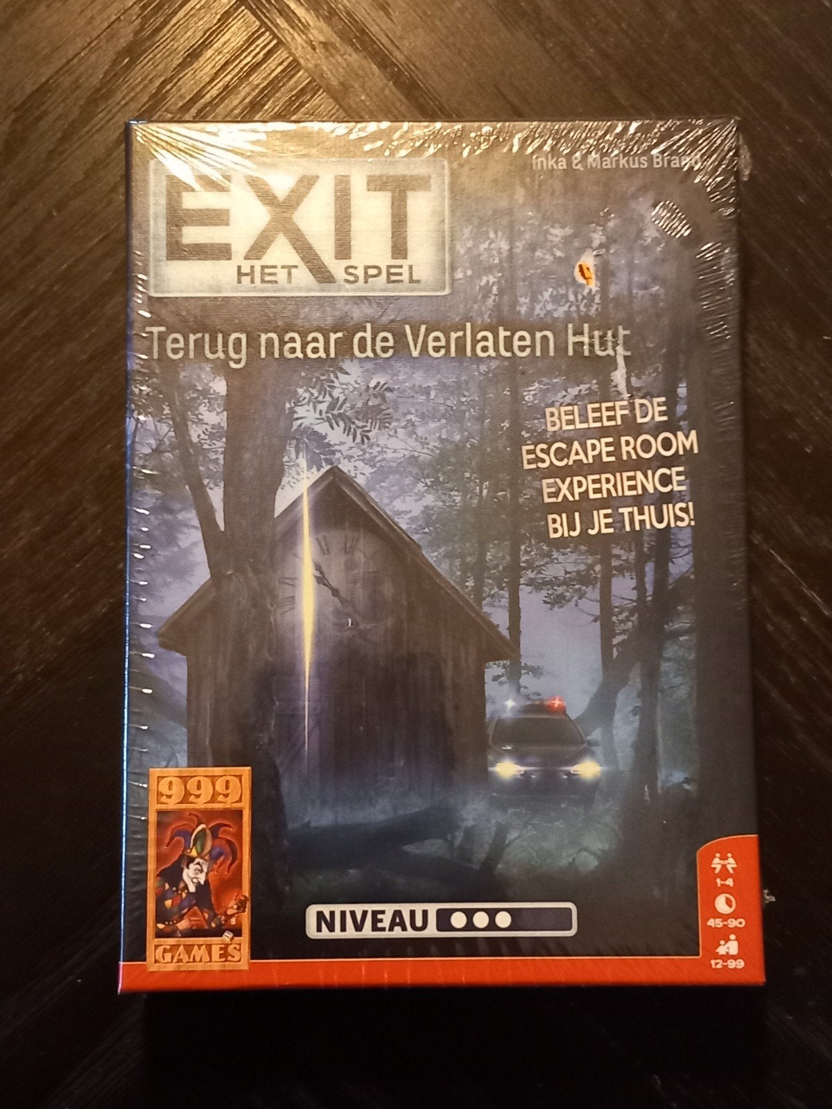 EXIT Het Spel: Terug naar de Verlaten Hut (Nieuw), Info@999games.nl, Nieuw, Postbus 20, 2400 AA Alphen aan den Rijn, Ophalen of Verzenden