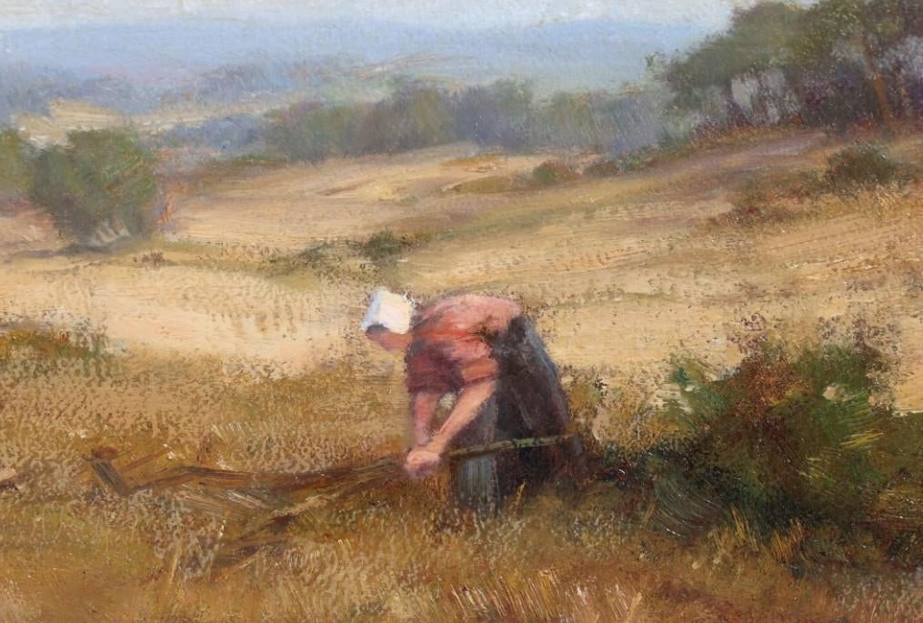Jan Holtrop 1917-1995  hout sprokkelen op de Veluwe.., Ophalen of Verzenden