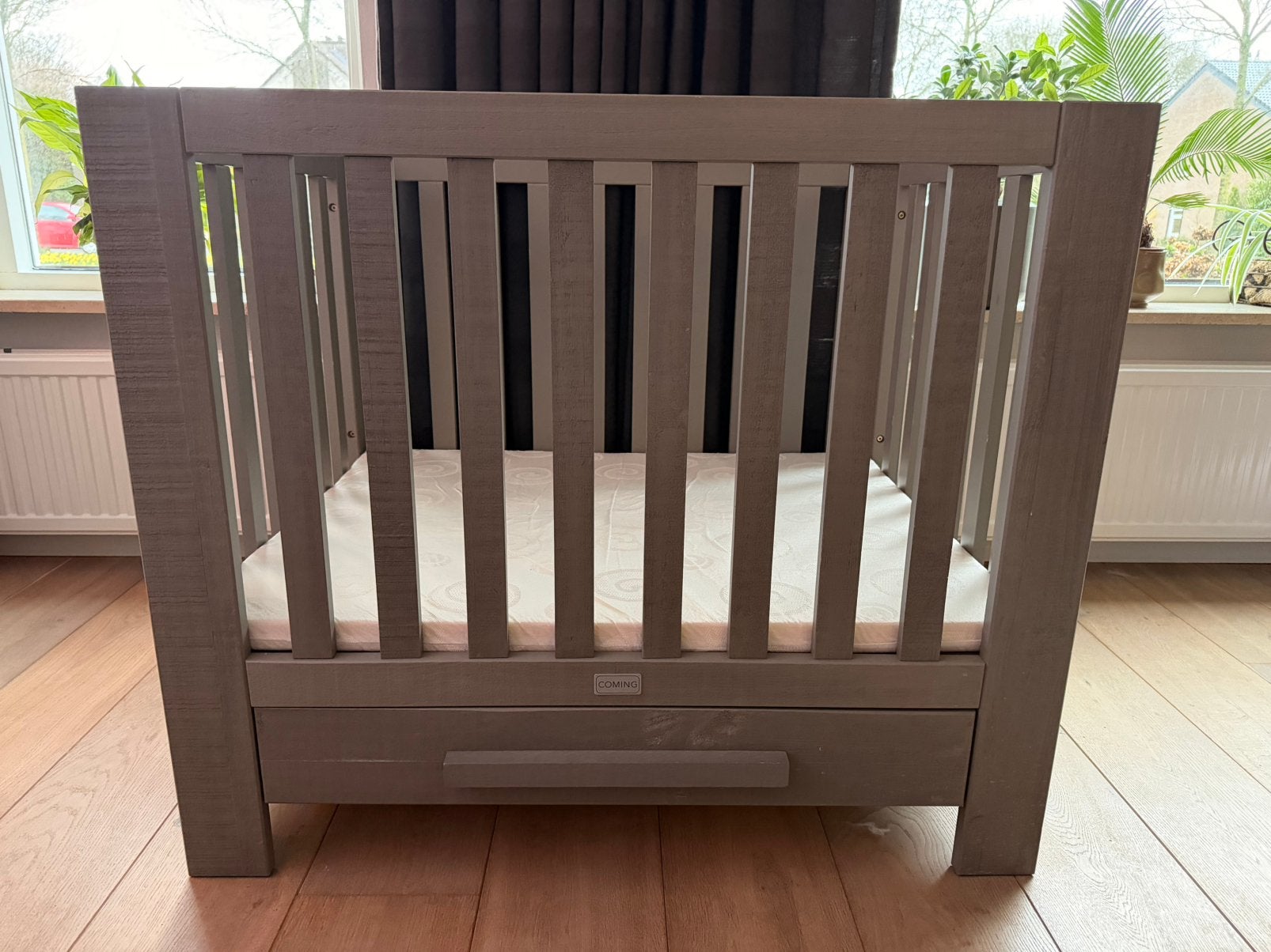Coming box met lade (optie:matras), Kinderen en Baby's, Boxen, Ophalen, Zo goed als nieuw, Boxkleed