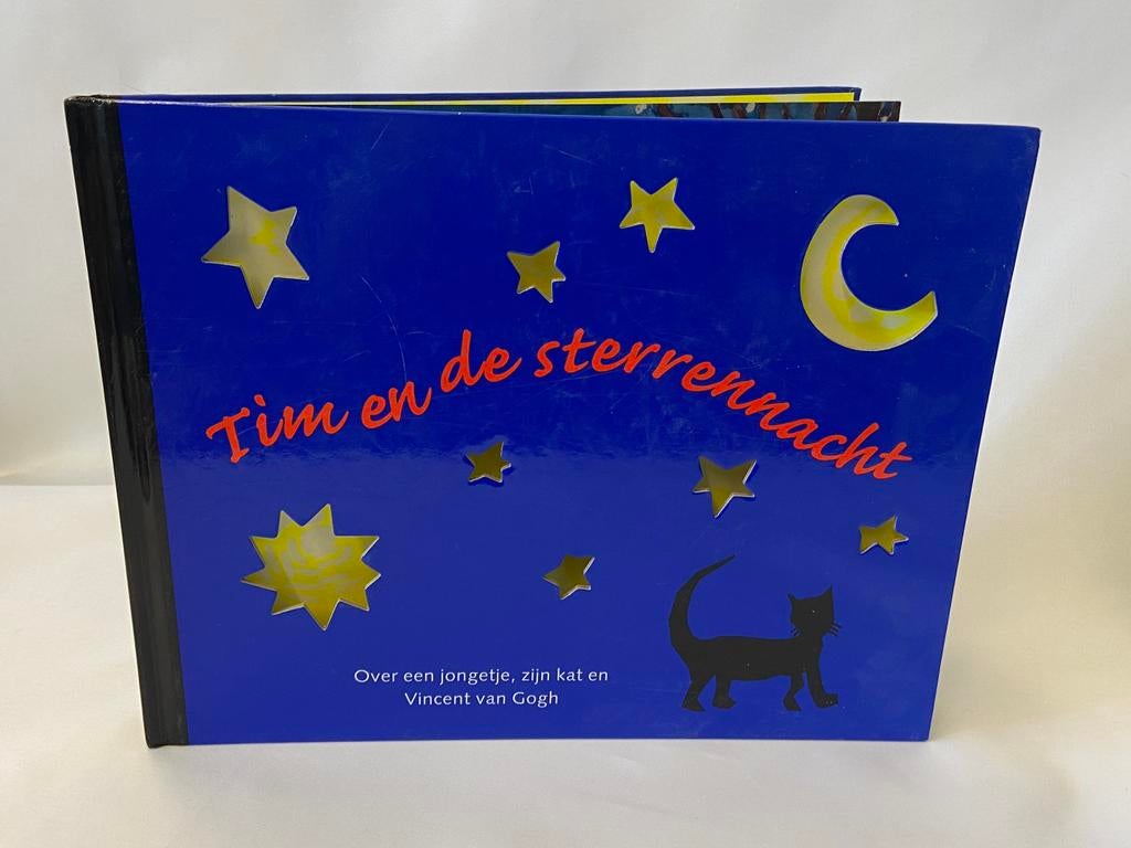 Vincent van Gogh museum kinderboek Tim en de Sterrennacht, Ophalen of Verzenden, Gelezen, Fictie algemeen