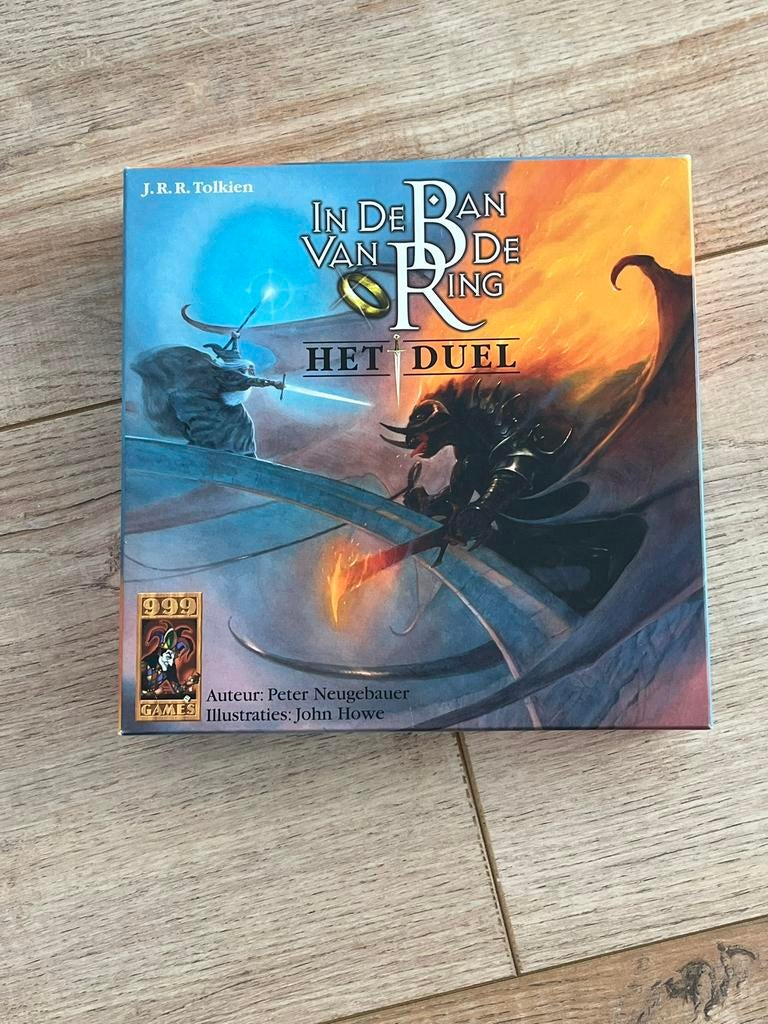 In de Ban van de Ring - Het Duel - Bordspel, Hobby en Vrije tijd, Gezelschapsspellen | Bordspellen, Ophalen of Verzenden, Zo goed als nieuw