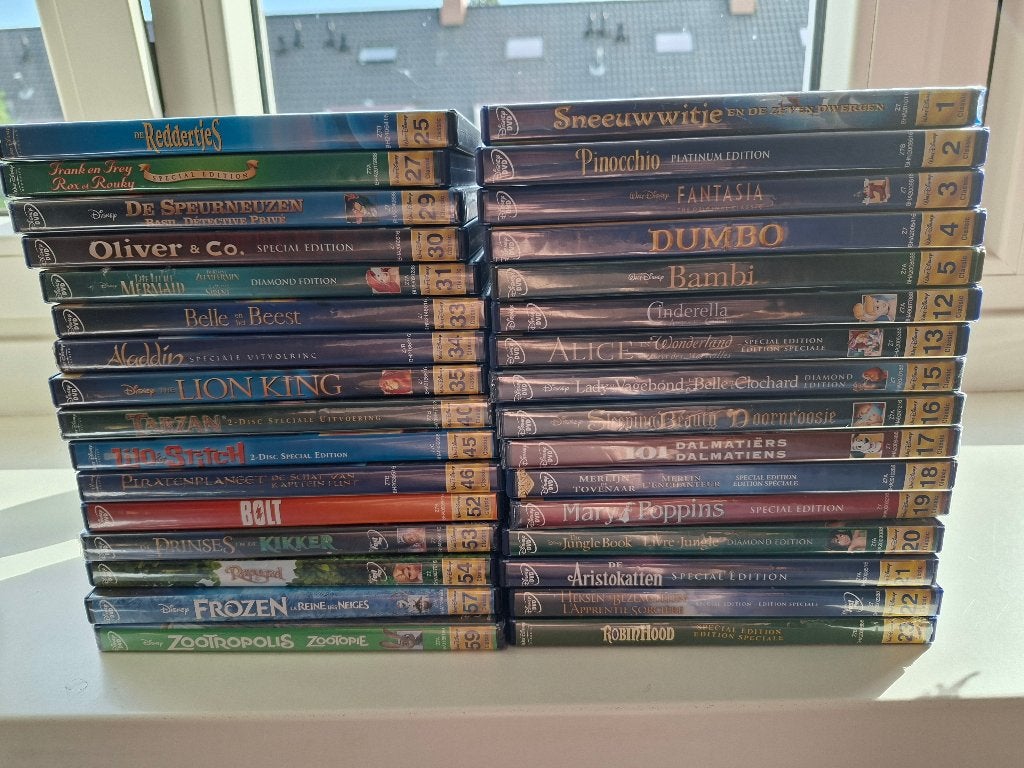 Disney dvd's!! Nu of Nooit 2 euro !!!, Cd's en Dvd's, Europees, Animatie, Alle leeftijden, Nederlands