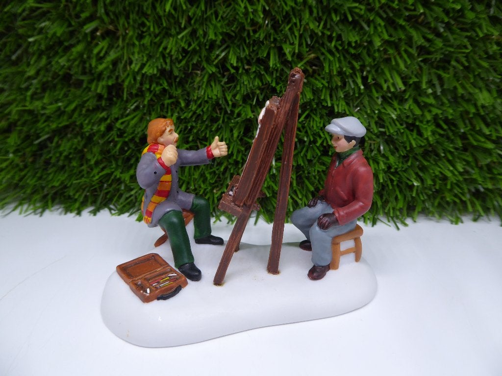 Department 56 - The caricature artist - Ik ruim alles op, Diversen, Ophalen of Verzenden, Zo goed als nieuw