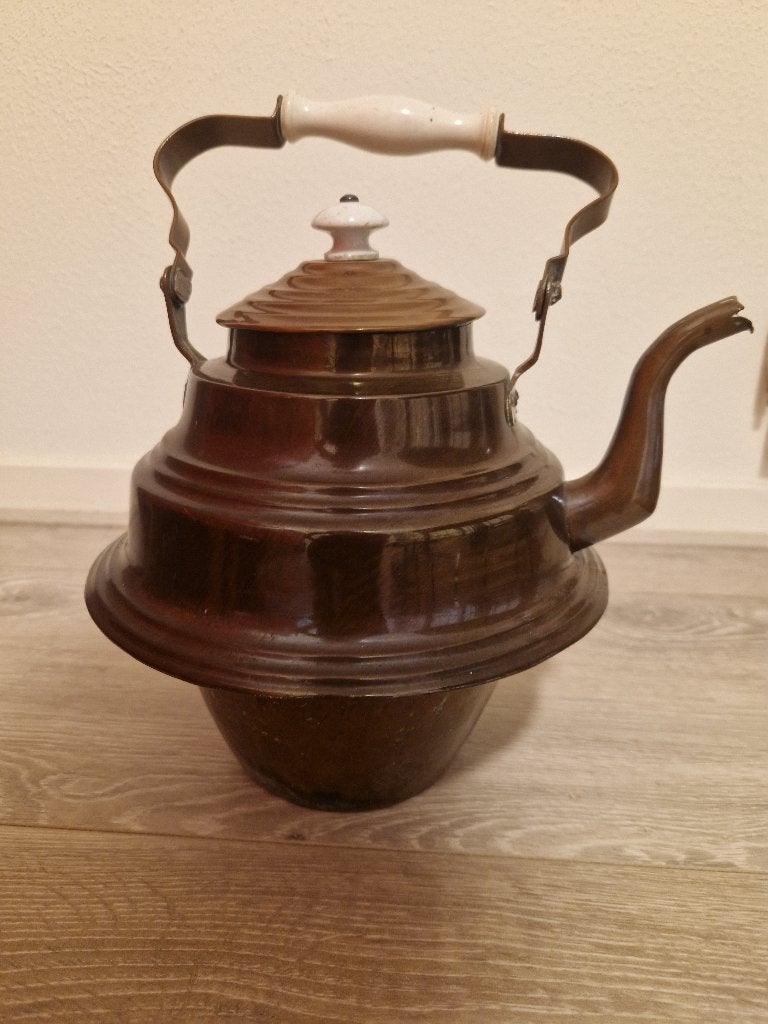 Koperen ketel antiek, Ophalen of Verzenden, Koper